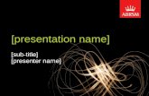 [presentation name]