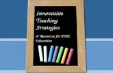 Innovative Teaching Strategies