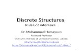 Discrete Structures Rules of inference