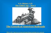 U.S. History A.P. The Gilded Age – Part I