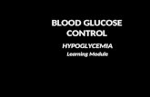 BLOOD GLUCOSE CONTROL