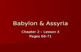Babylon & Assyria