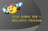 UTSA Rowdy New U  Wellness Program