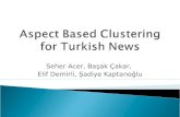 Aspect Based Clustering for Turkish News