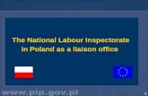 The National Labour Inspectorate  in Poland  as a liaison office