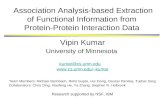 Vipin Kumar University of Minnesota  kumar@cs.umn cs.umn/~kumar