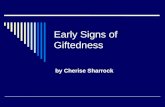 Early Signs of Giftedness