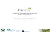 Solutions for competitive pellet production in medium size enterprises