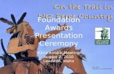Foundation Awards Presentation Ceremony