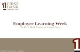 Employee Learning Week The First Bank Financial Center Story