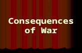 Consequences of War