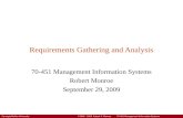 Requirements Gathering and Analysis