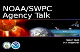 NOAA/SWPC Agency Talk