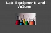 Lab Equipment and Volume