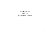 EGRE 426 Fall 08 Chapter Three