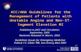 Published in JACC and Circulation September, 2000 Revisions Released in March, 2002
