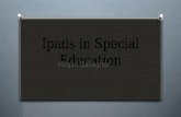 Ipads in Special Education
