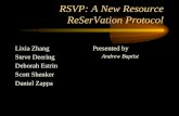 RSVP: A New Resource ReSerVation Protocol