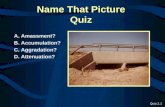 Name That Picture  Quiz