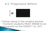 6.2: Progressive Reform