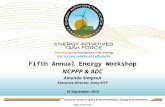 Fifth Annual Energy Workshop NCPPP & ADC Amanda Simpson Executive Director, Army EITF