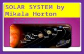 SOLAR SYSTEM by Mikala Horton