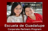 Escuela de Guadalupe Corporate Partners Program