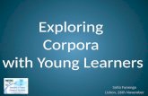 Exploring  Corpora  with Young Learners