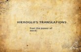 HIEROGLIFS TRANSLATION S
