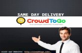 Same day delivery blogspot