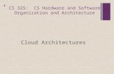 CS 325:  CS Hardware and Software Organization and Architecture