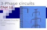 3-Phase circuits Chpt 12 INEL 4075 Dr. Sandra Cruz-Pol Professor  Electrical Engineering  UPRM