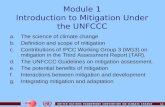Module 1 Introduction to Mitigation Under the UNFCCC