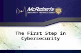 The First Step in Cybersecurity
