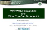 Why Web Forms Stink  and  What You Can Do About It