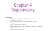 Chapter 4 Trigonometry