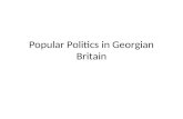 Popular Politics in Georgian Britain