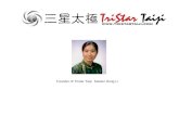Founder of Tristar Taiji:  Master Rong Li