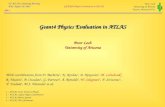 Geant4 Physics Evaluation in ATLAS