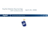 PayPal Mobile Payments DRF Conference
