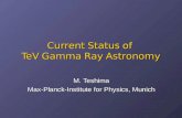 Current Status of  TeV Gamma Ray Astronomy