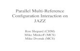 Parallel Multi-Reference Configuration Interaction on JAZZ