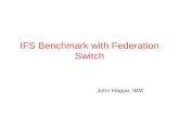 IFS Benchmark with Federation Switch