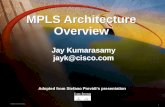 MPLS Architecture Overview