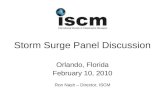 Storm Surge Panel Discussion