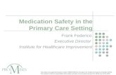 Medication Safety in the Primary Care Setting