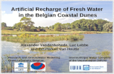 Artificial Recharge of Fresh Water  in the Belgian Coastal Dunes