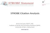 STROBE Citation Analysis