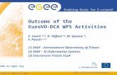 Outcome of the  EuroVO-DCA WP5 Activities