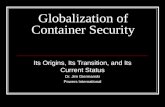 Globalization of Container Security